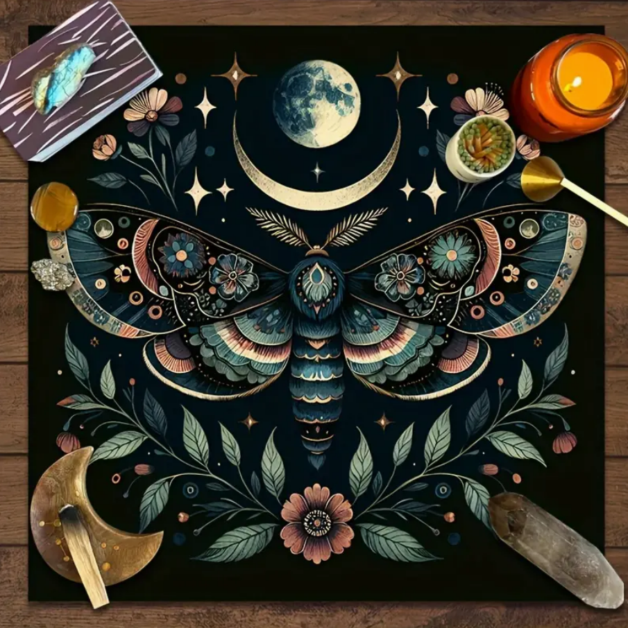 Mothlight Magic Altar Cloth