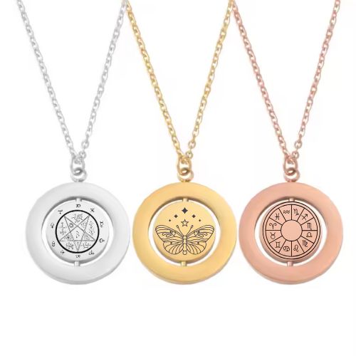 Lilia Rotating Personalised Necklaces