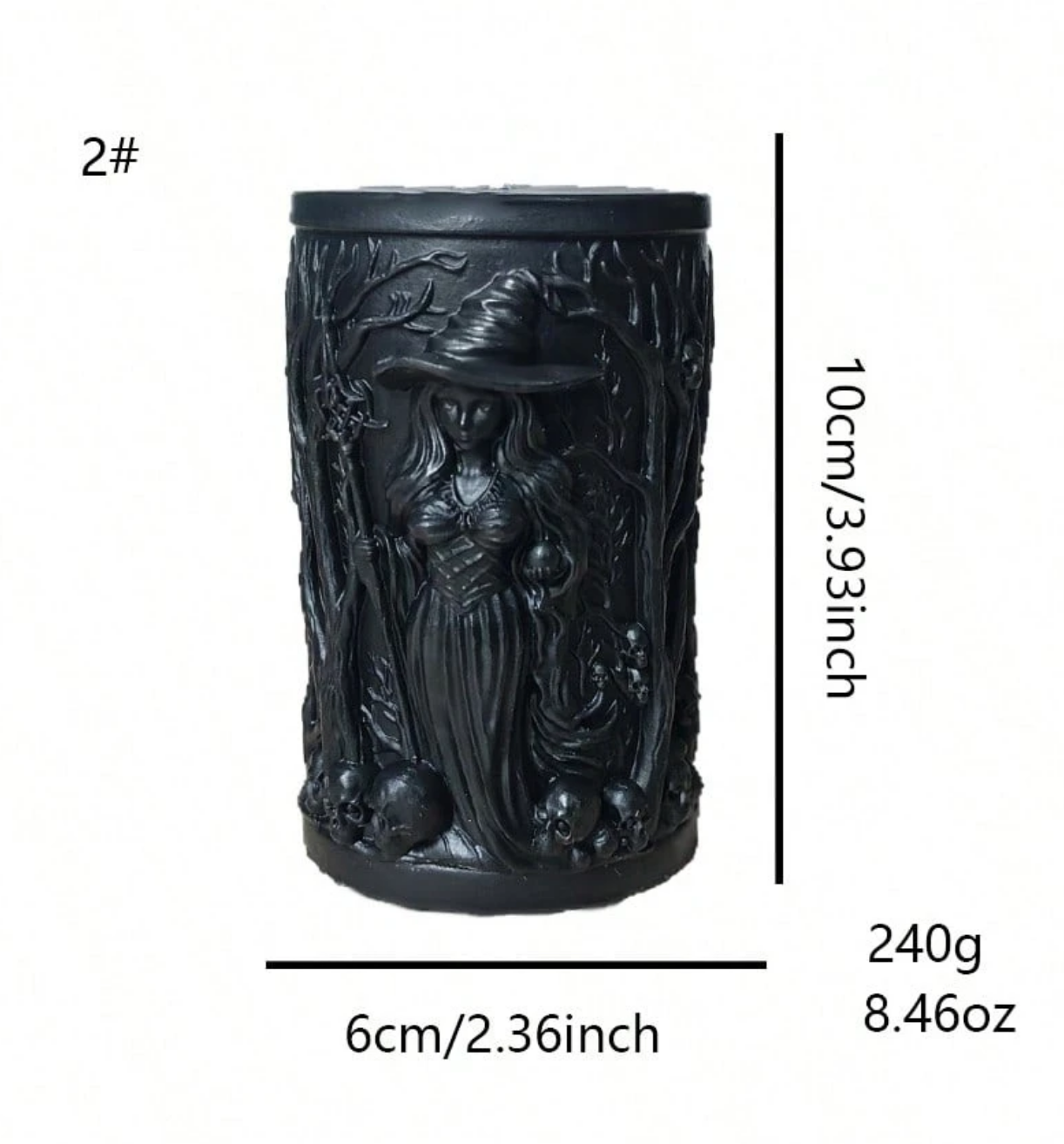The Witch's Grimoire 3D Sculpted Ritual Candles - LIMITED EDITION