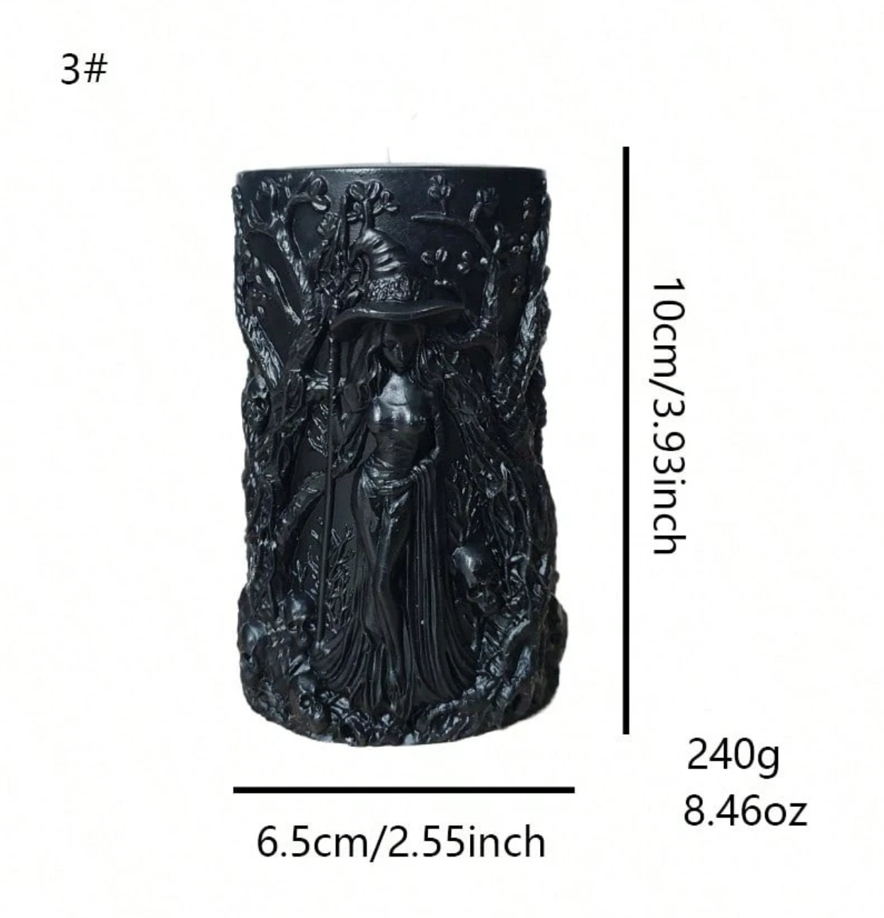The Witch's Grimoire 3D Sculpted Ritual Candles - LIMITED EDITION