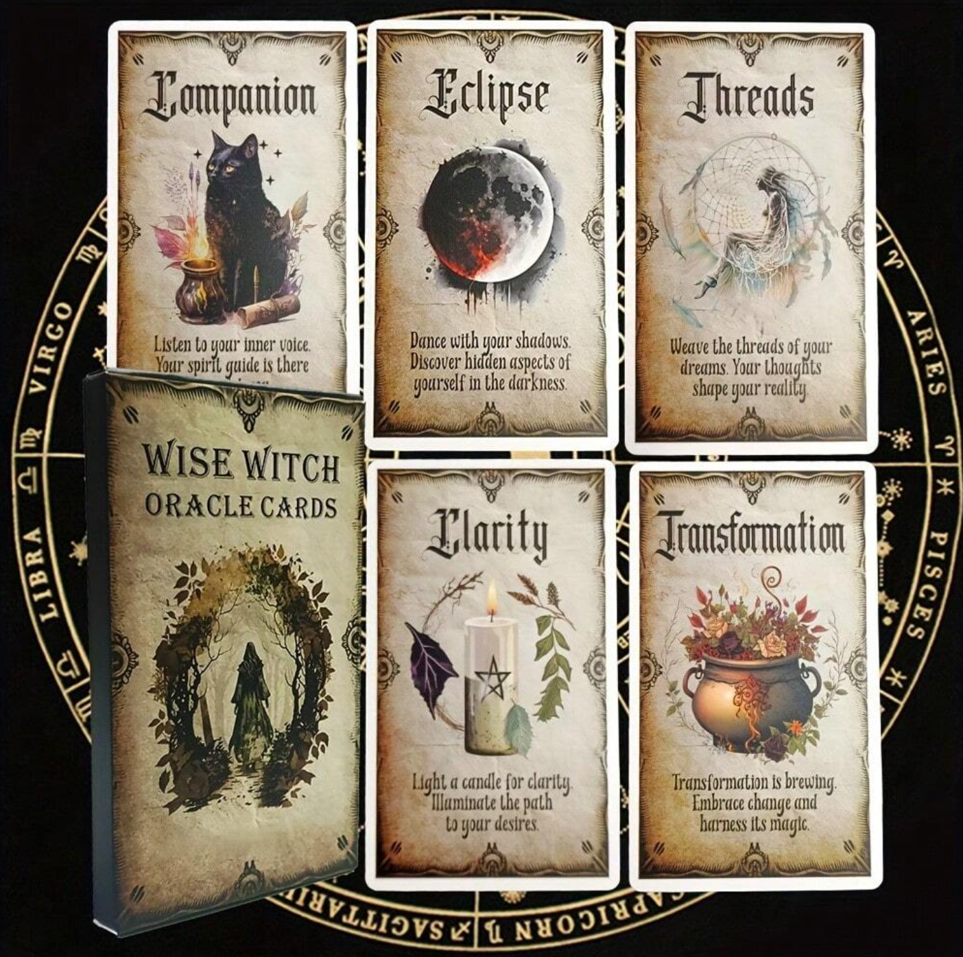 The Wise Witch Oracle Cards