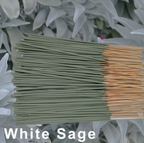Organic White Sage Incence Sticks / 10 Sticks