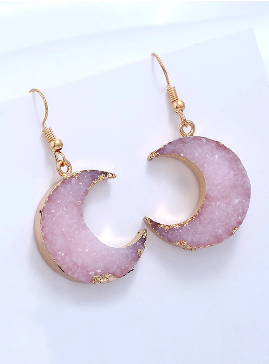 Selene Crescent Earrings / Stainless Steel