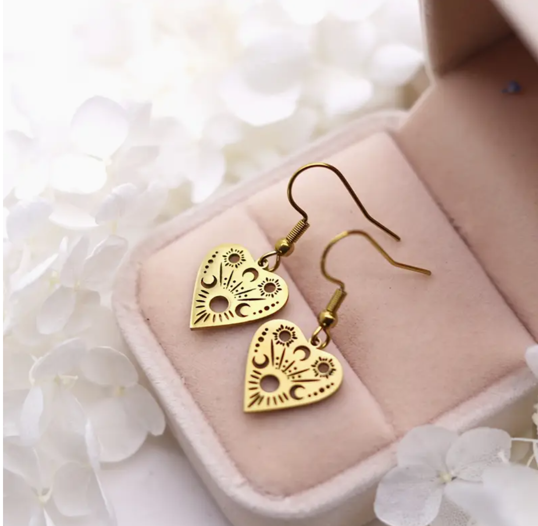 The Planchette Drop Earrings
