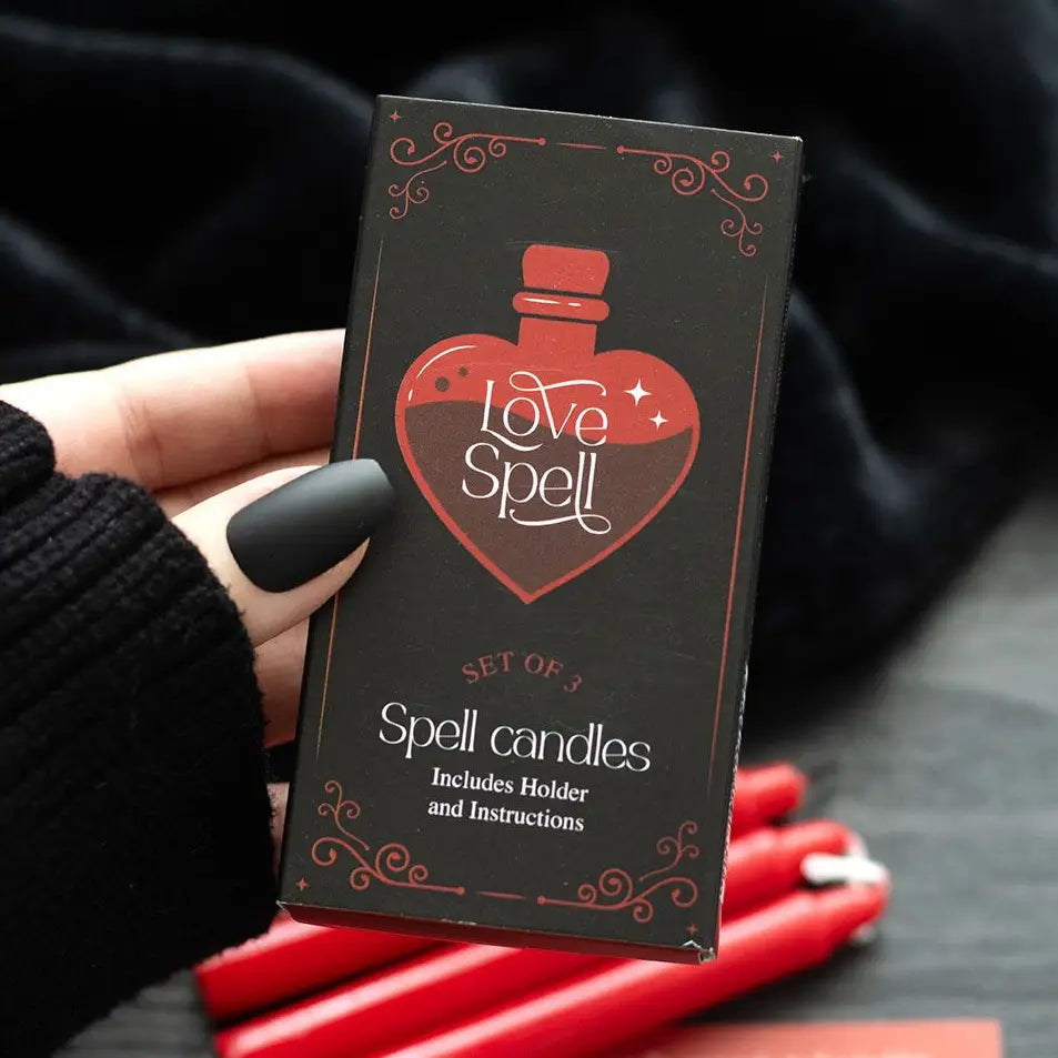 Set of 3 Love Spell Candles in A Box