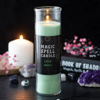 Good Luck Green Tea Magic Spell Tube Candle