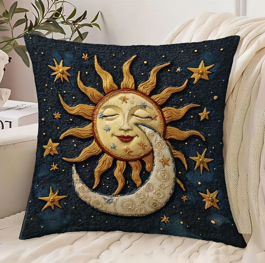 The Celestial Dreams Cushion Cover
