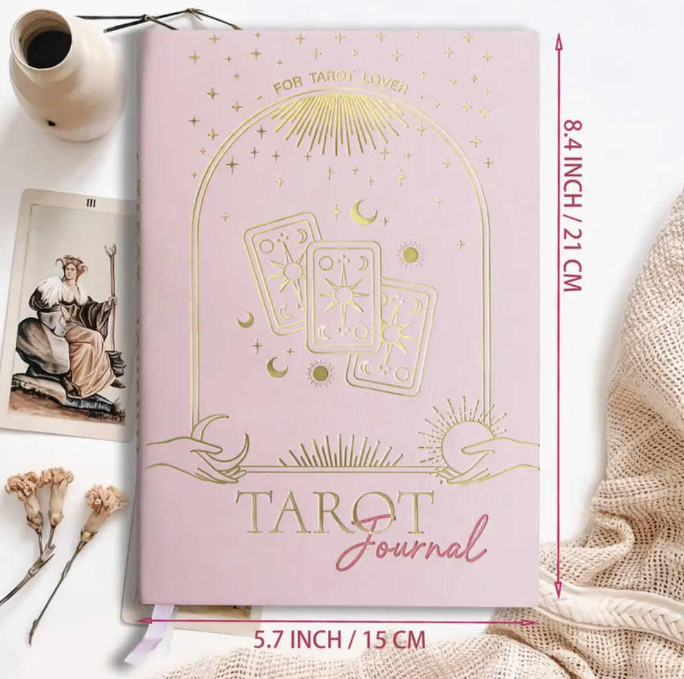 Mystic Portals Tarot Journal with 75-Day Challenge