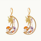 The Moon Fairy Crystal Earrings