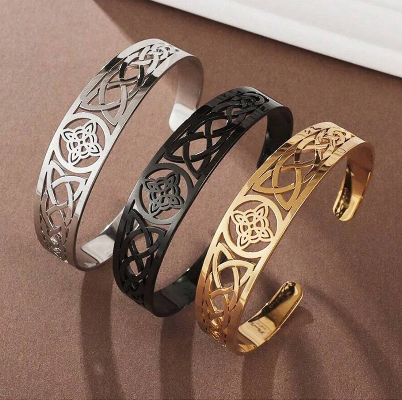 The Celtic Knot Cuff Bangles