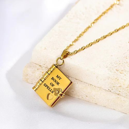 The Book of Spells Personalised Necklaces