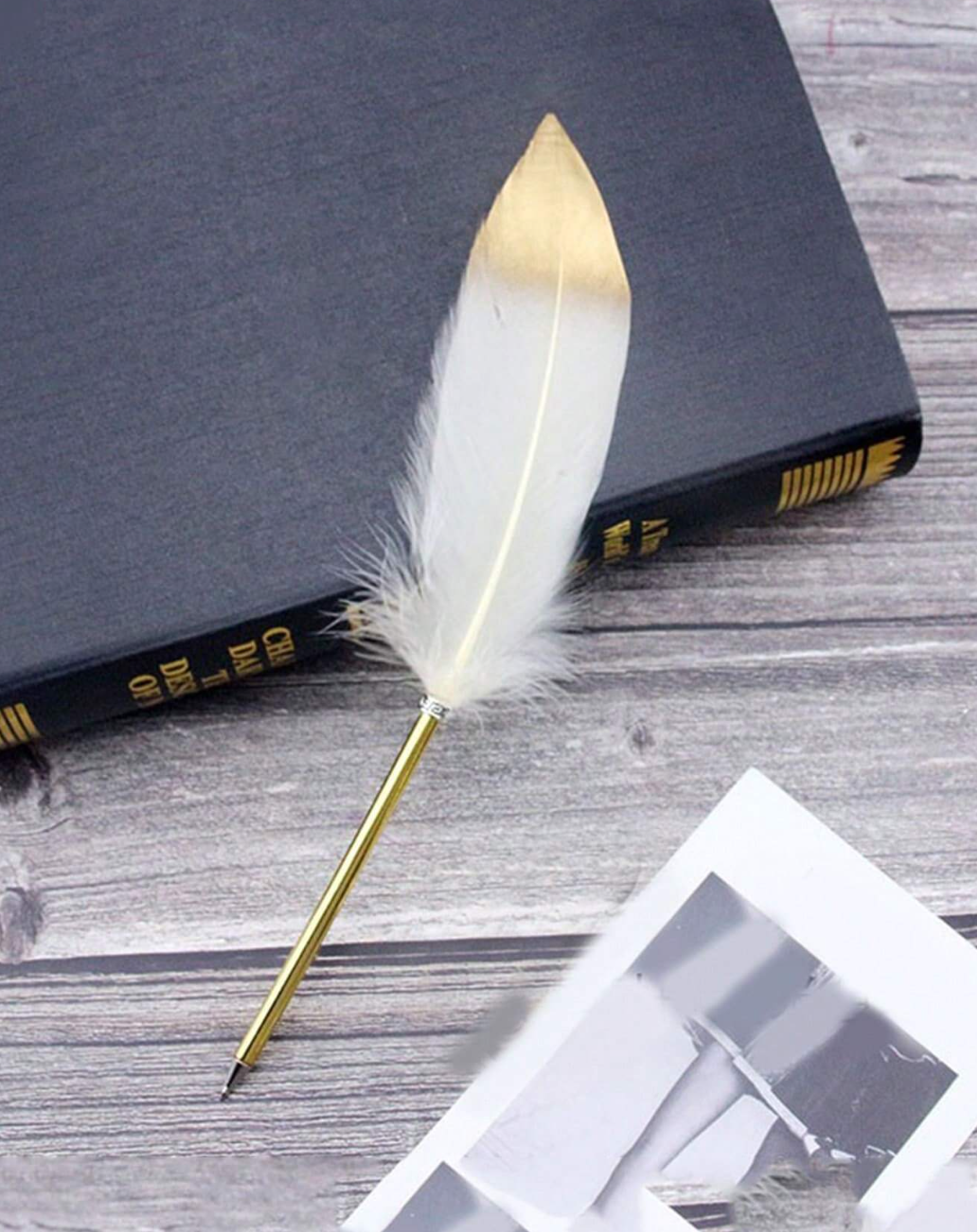 Feather & Flame Writing Quills