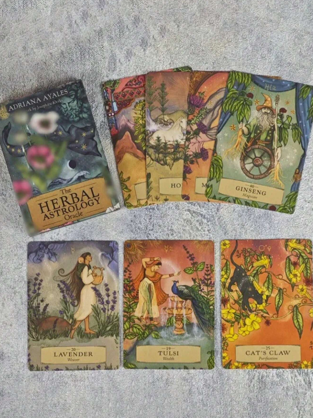 The Herbal Astrology Oracle Cards