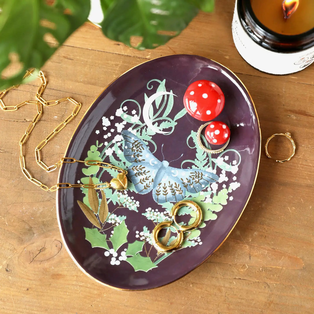 The Moonrise Ceramic Trinket Dish