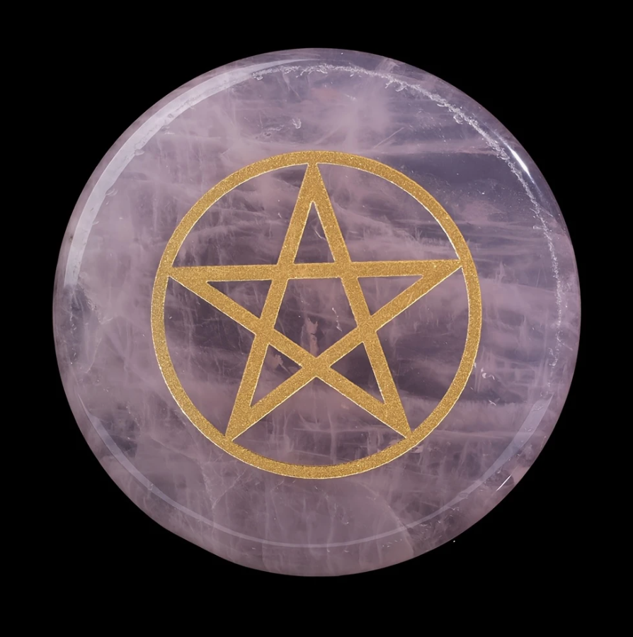 Natural Rose Quartz Crystal Round
