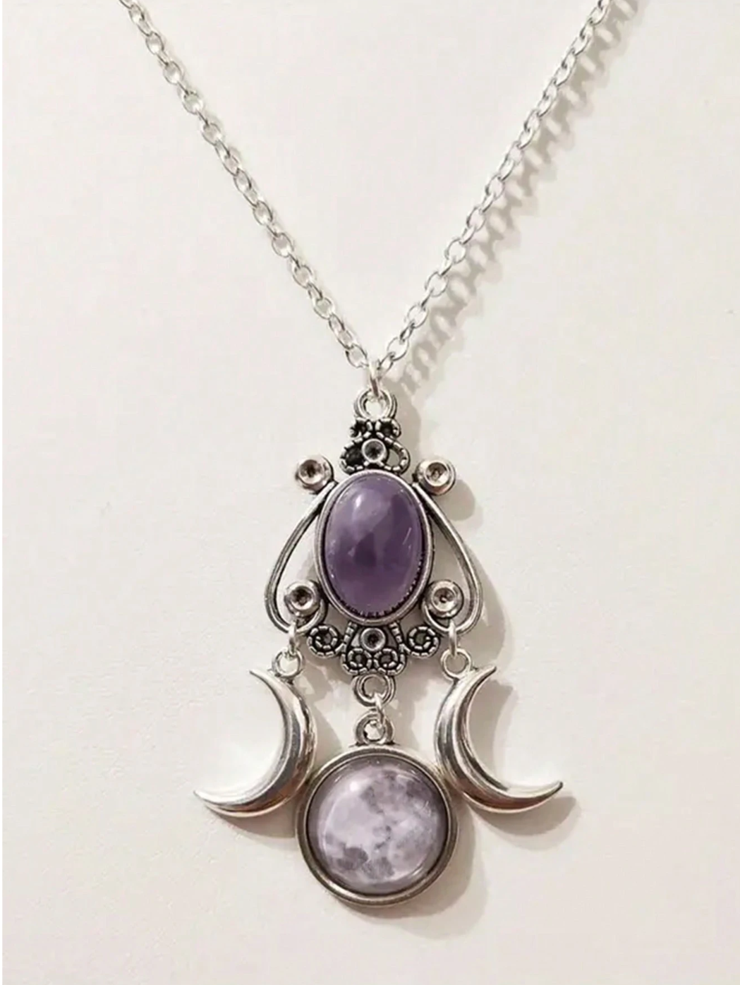 Triple Moon Mystic Pendant