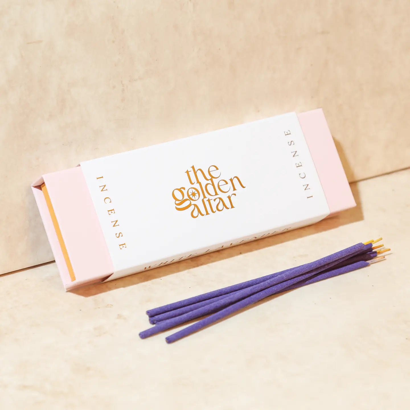 The Golden Altar Natural Incense - White Lavender