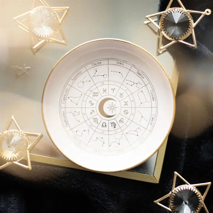 Celestial Zodiac Trinket Dish