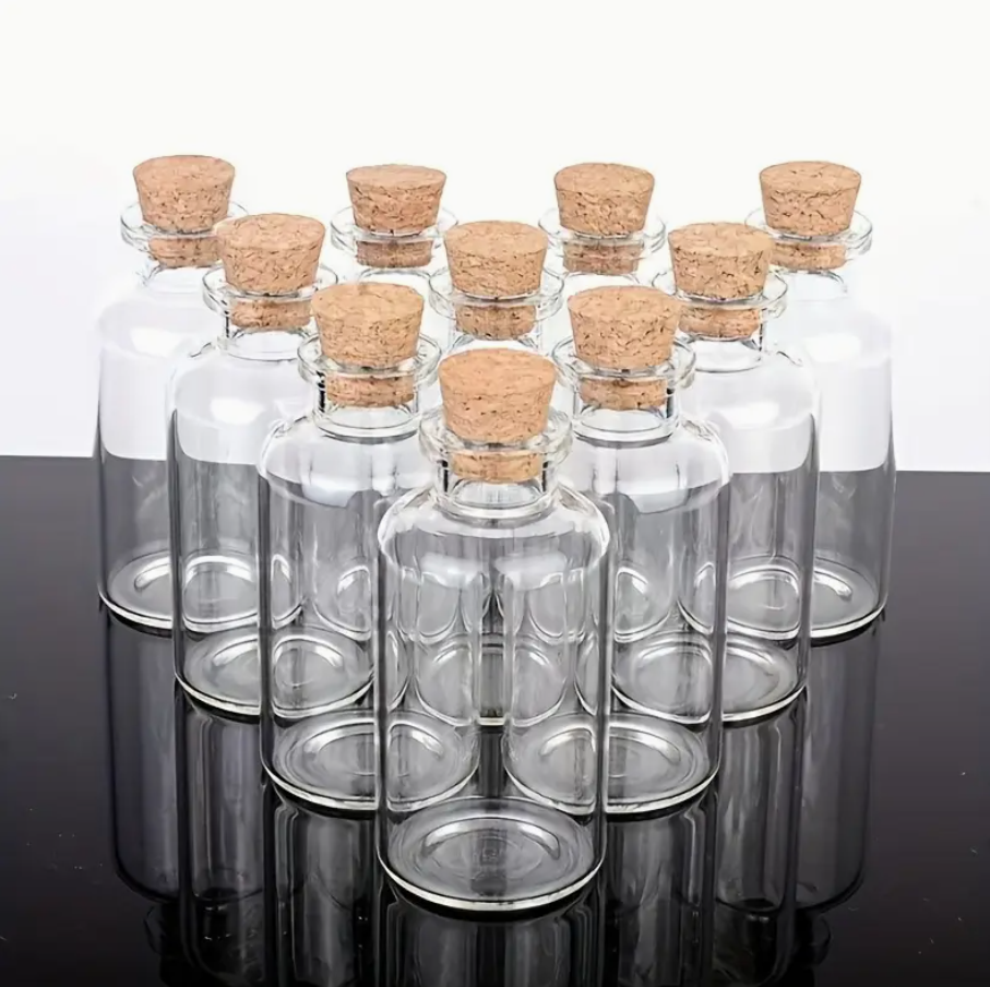 Witch's Apothecary Mini Spell Bottle Set - Pack of 10