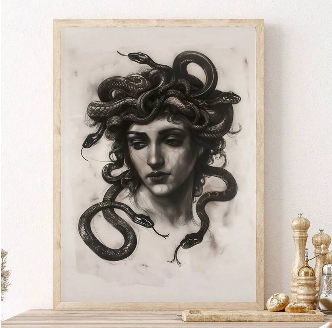 Medusa Reclaimed Canvas Art