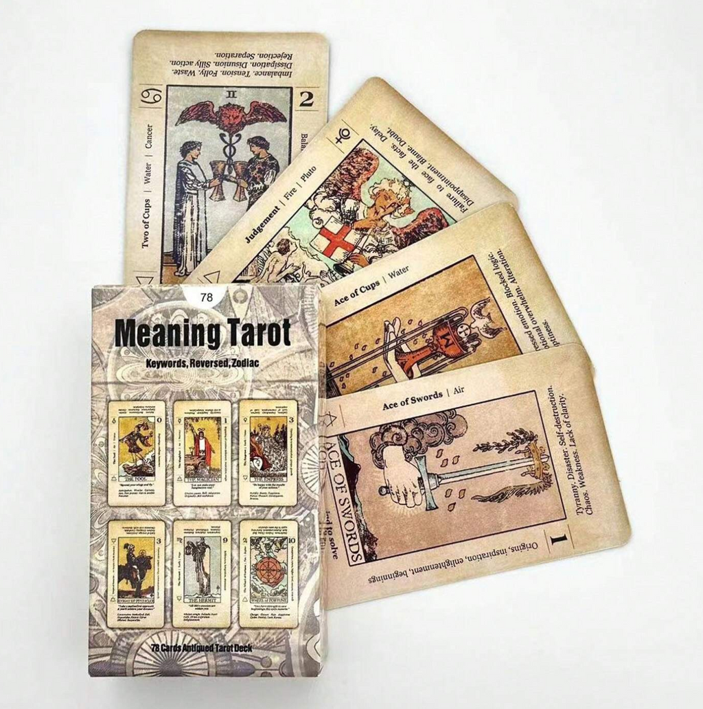 The Meaning Tarot Cards Deck