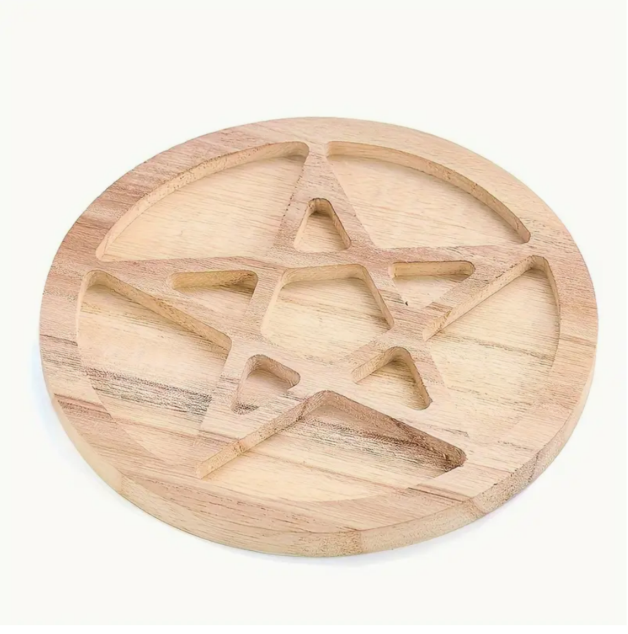 The Sacred Pentacle Altar Plate