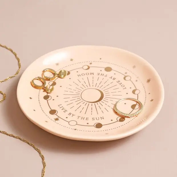 Pink Celestial Trinket Dish