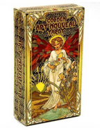 Golden Art Nouveau Tarot Deck