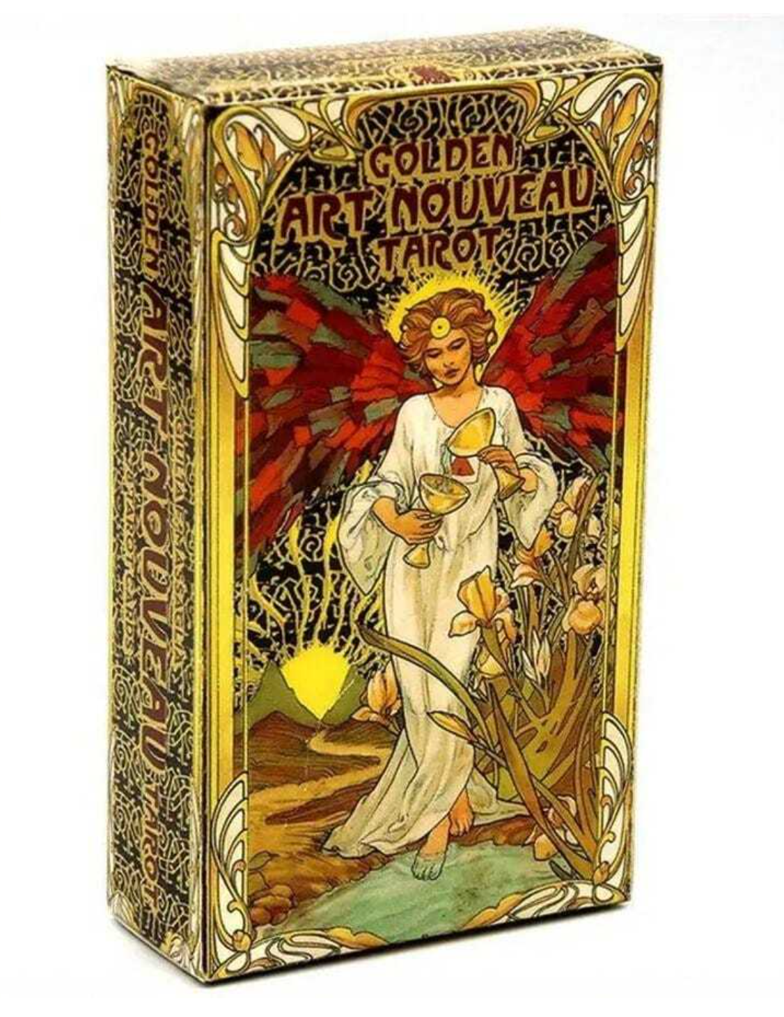 Golden Art Nouveau Tarot Deck