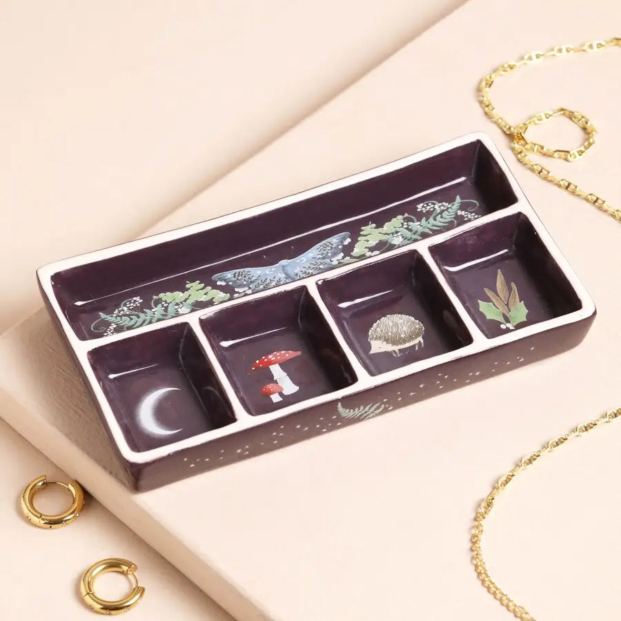 The Moonrise Ceramic Trinket Tray