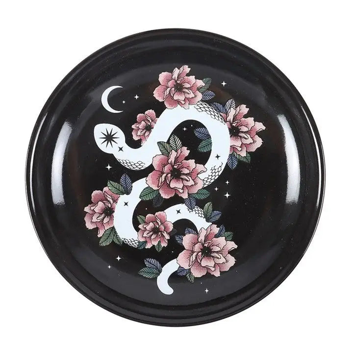 Persephone Floral Snake Trinket Dish