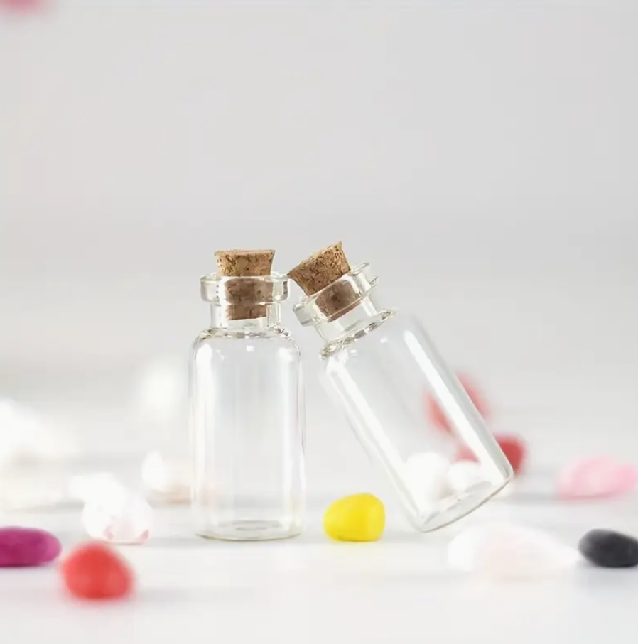 Witch's Apothecary Mini Spell Bottle Set - Pack of 10