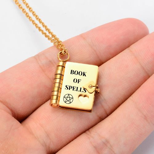 The Book of Spells Personalised Necklaces