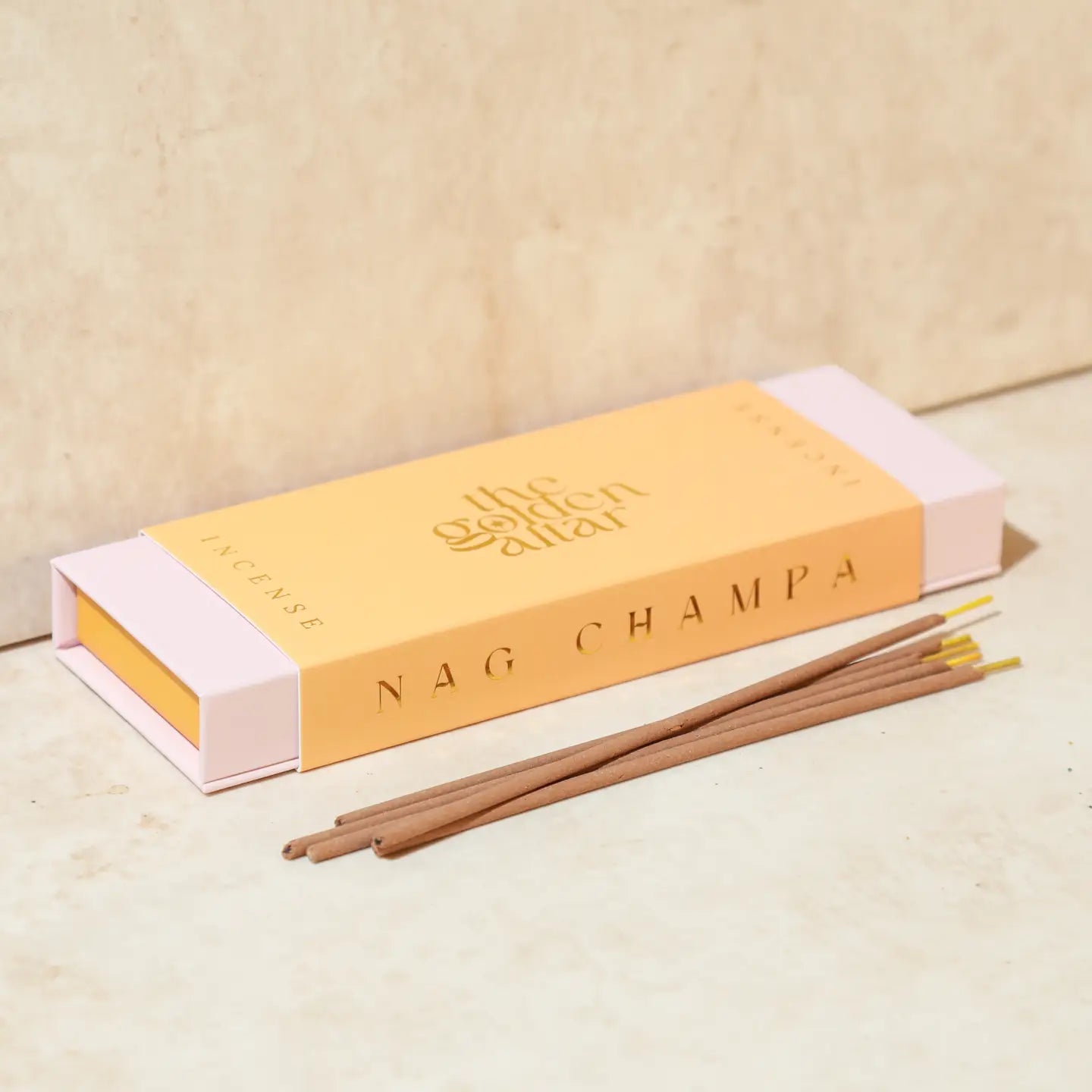 The Golden Altar Natural Incense Box - Nag Champa