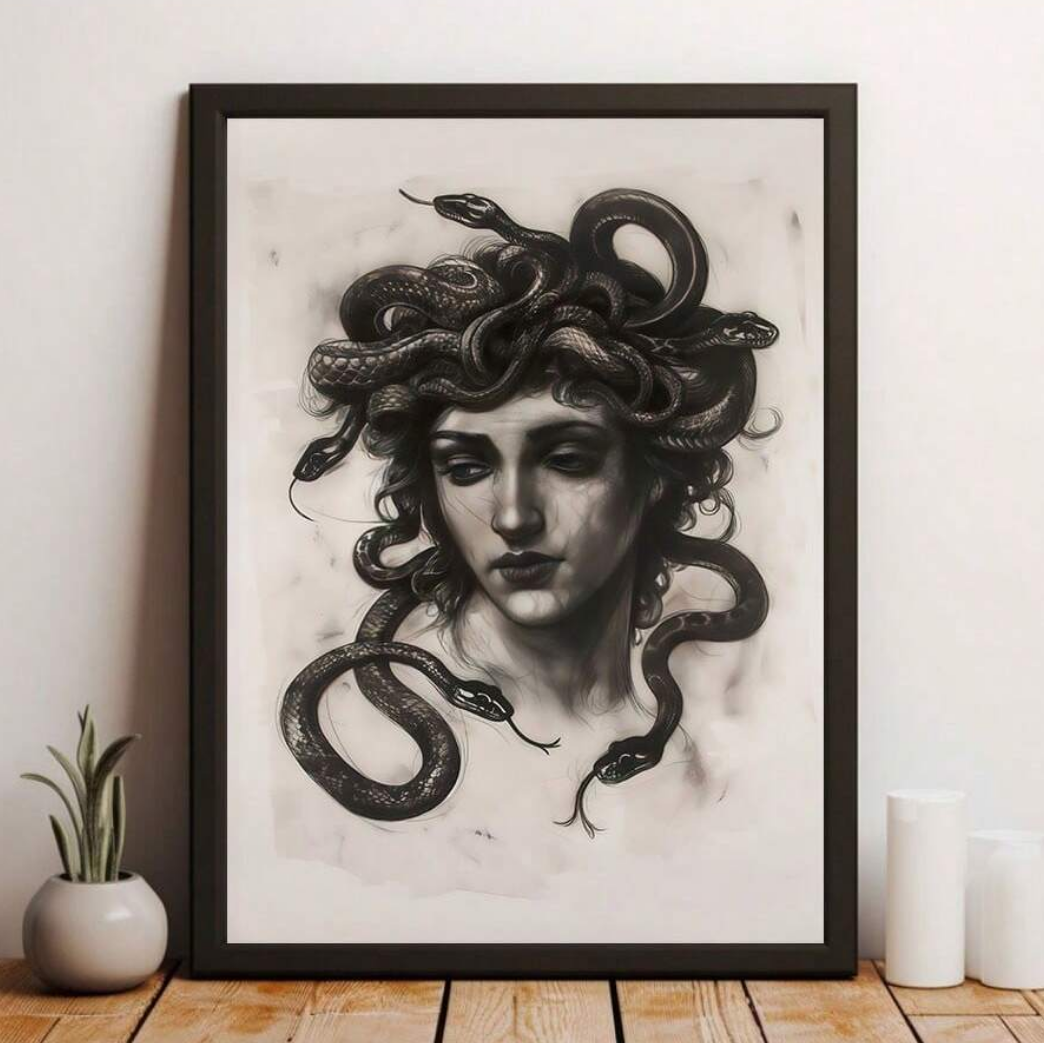 Medusa Reclaimed Canvas Art