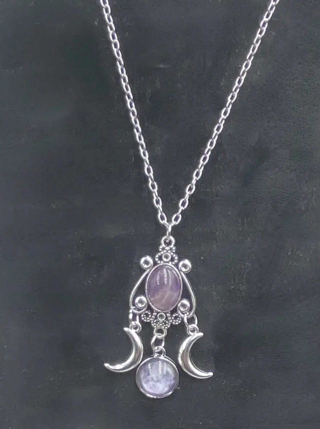 Triple Moon Mystic Pendant