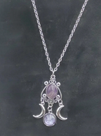 Triple Moon Mystic Pendant