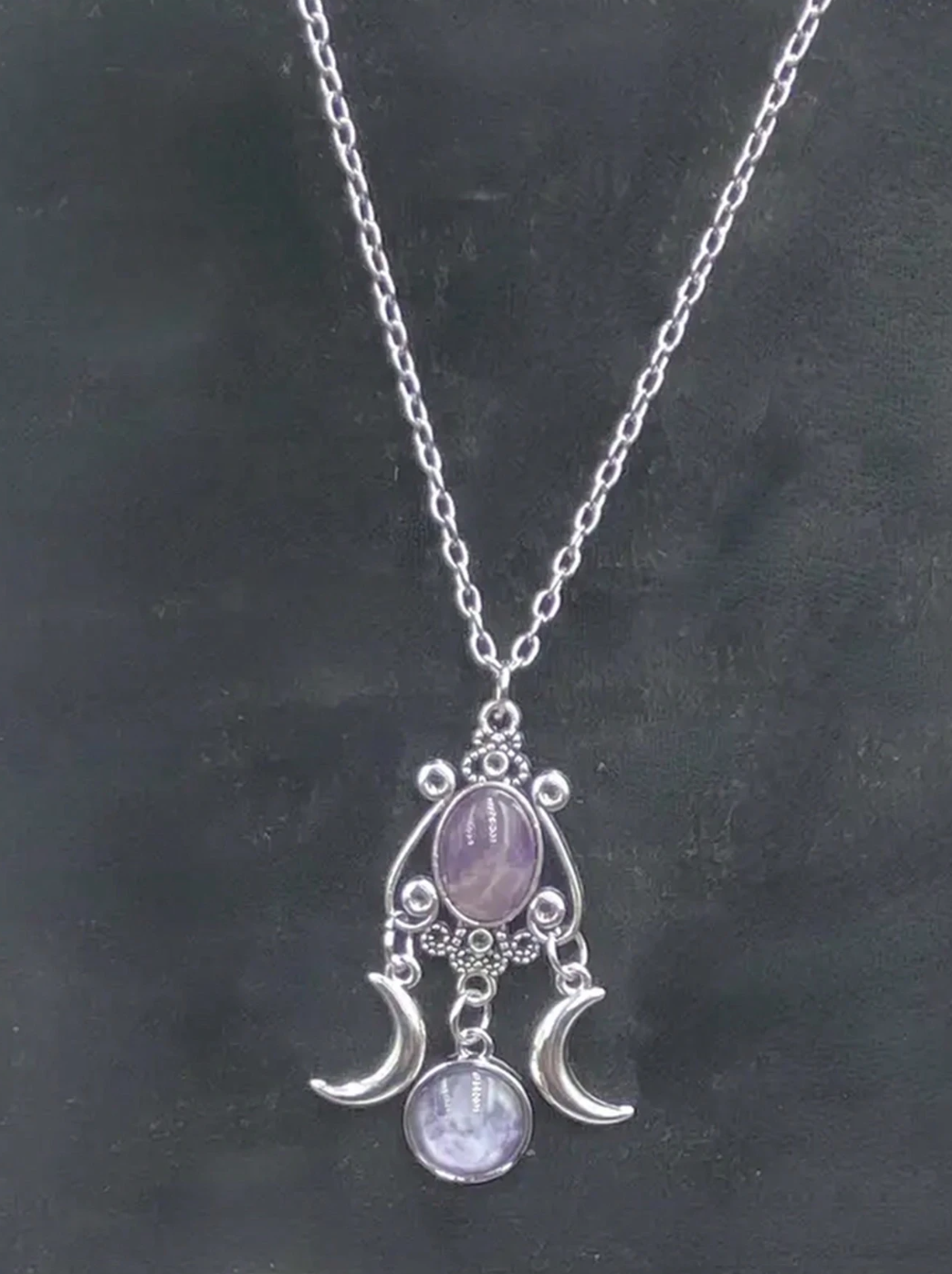 Triple Moon Mystic Pendant
