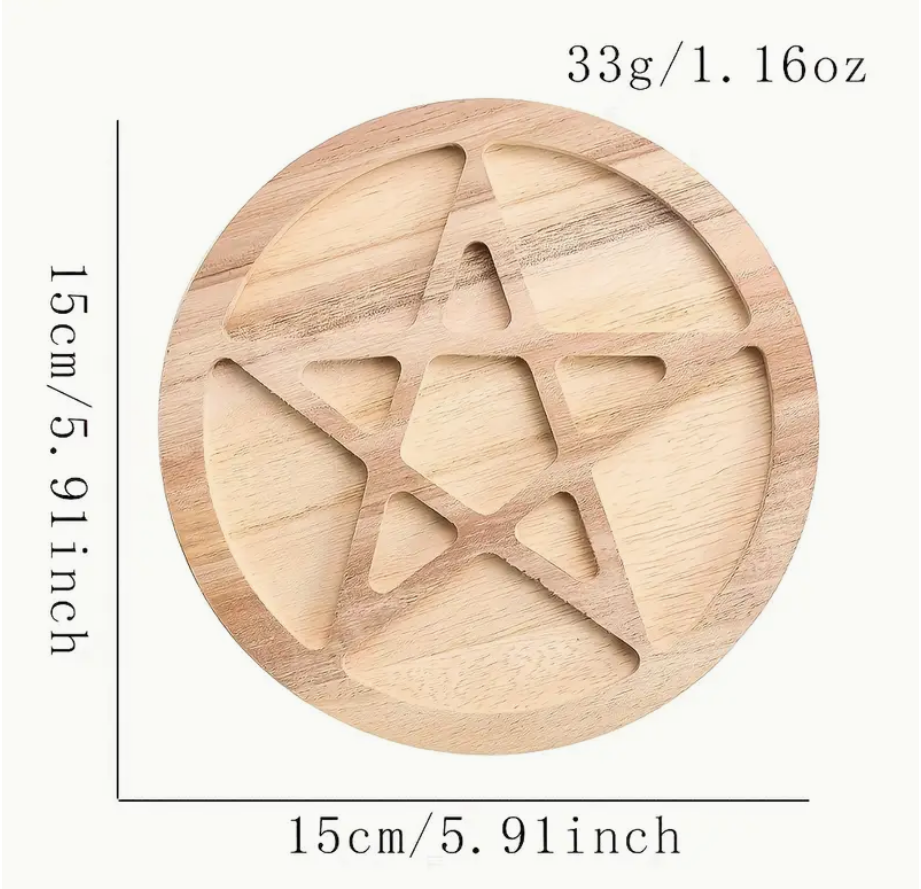 The Sacred Pentacle Altar Plate
