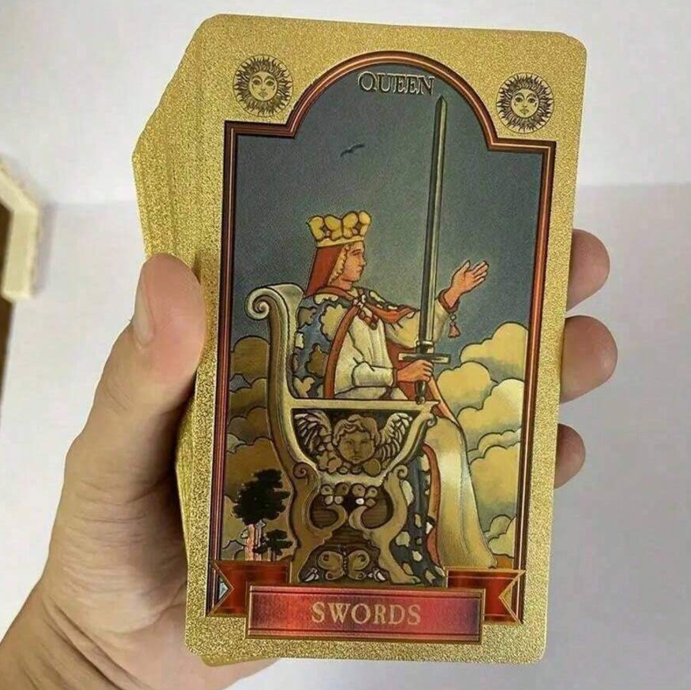 Golden Foil Tarot Deck