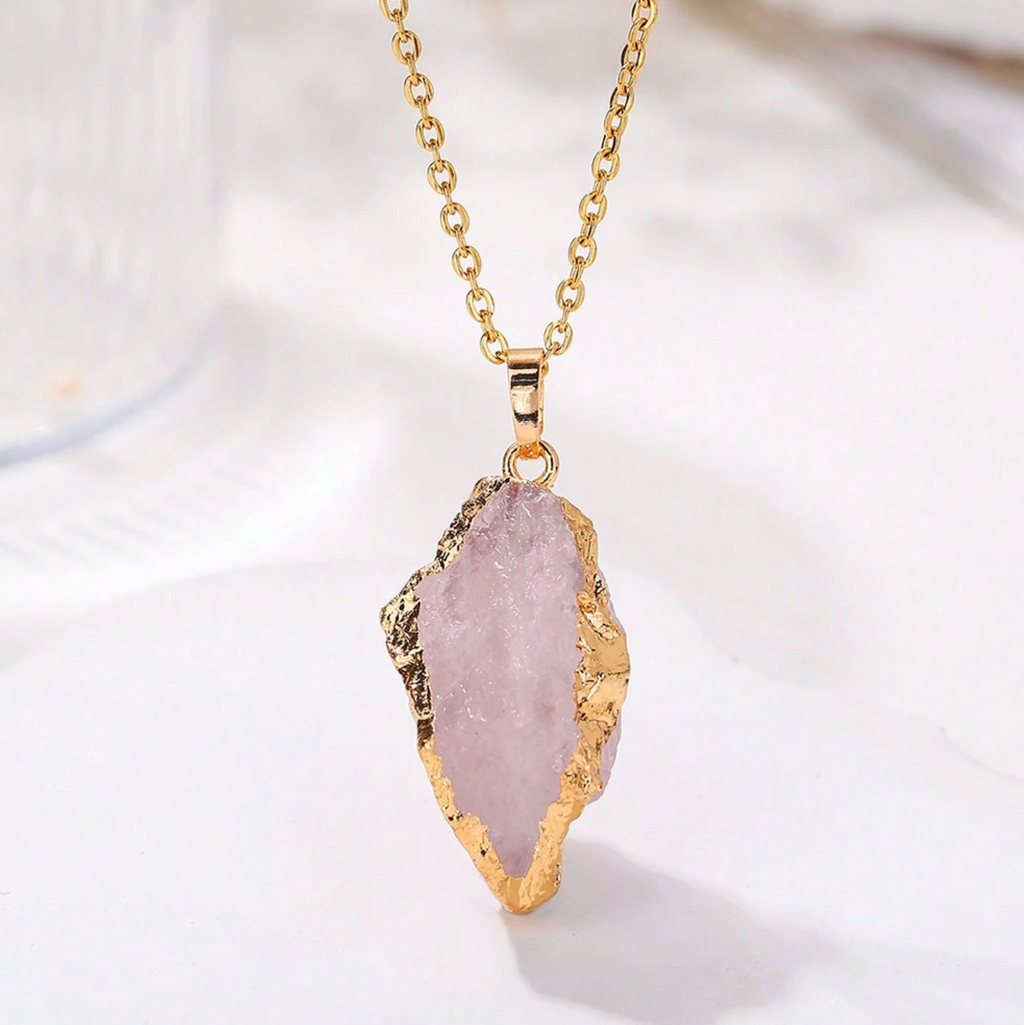The Goddess Core Crystal Necklaces