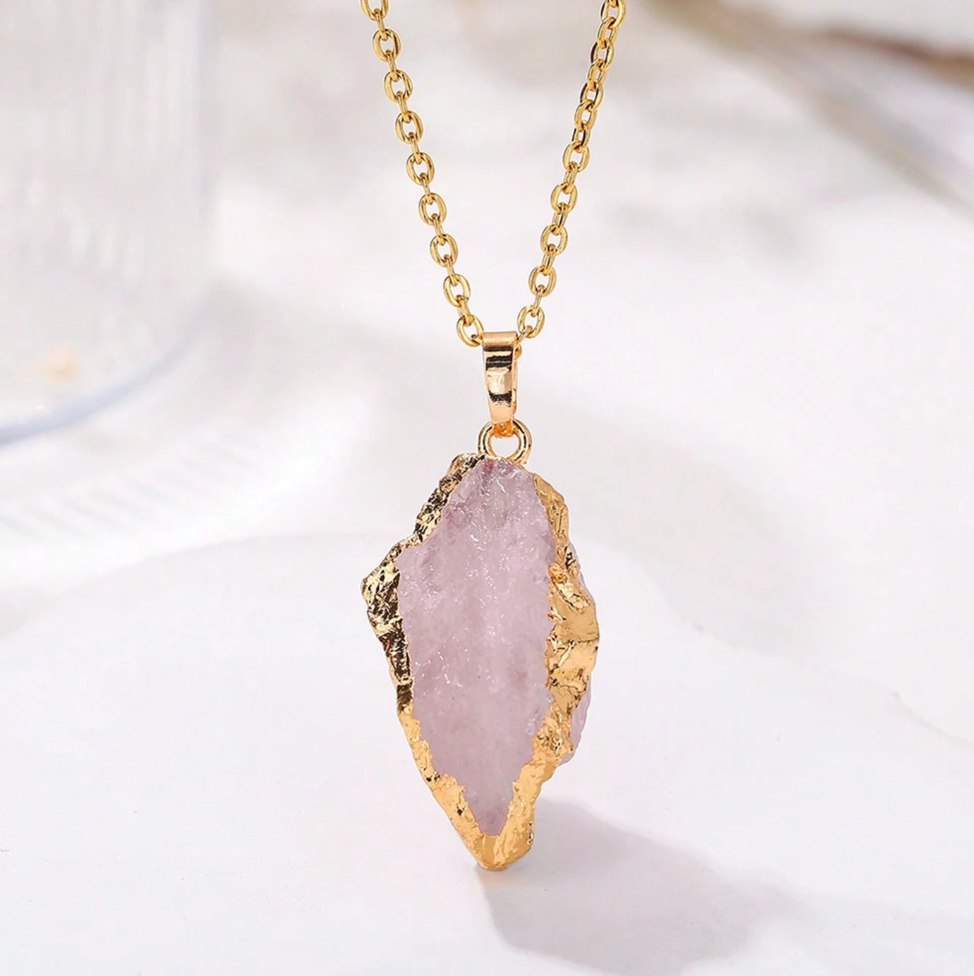 The Goddess Core Crystal Necklaces
