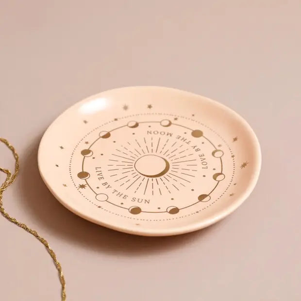Pink Celestial Trinket Dish