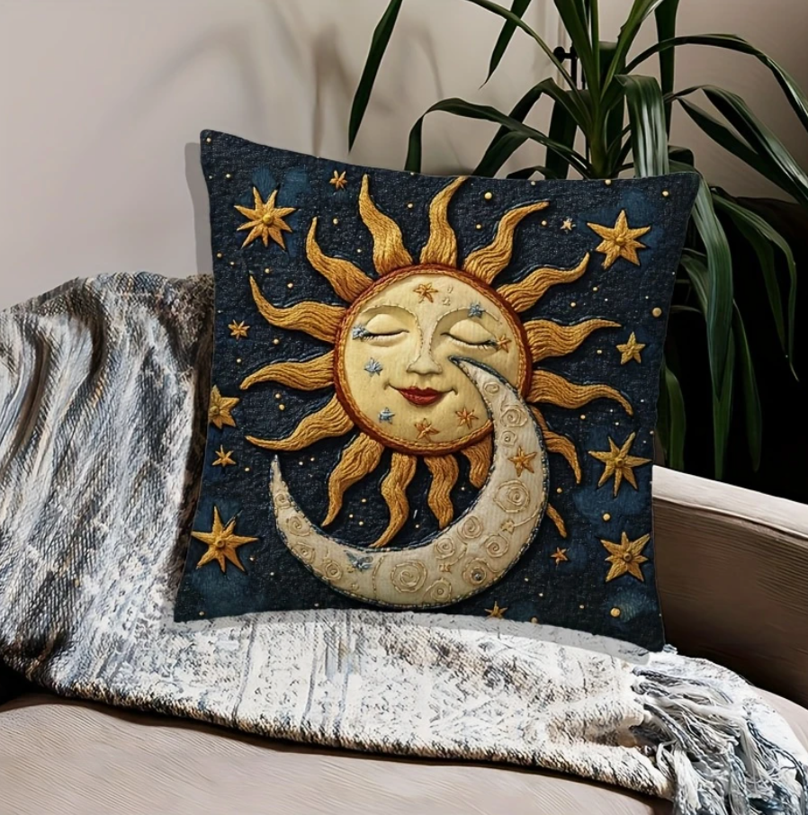 The Celestial Dreams Cushion Cover