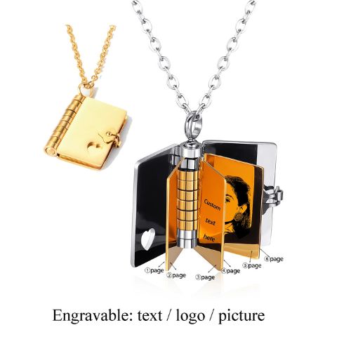 The Book of Spells Personalised Necklaces