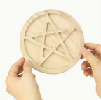 The Sacred Pentacle Altar Plate