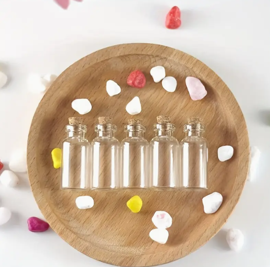 Witch's Apothecary Mini Spell Bottle Set - Pack of 10