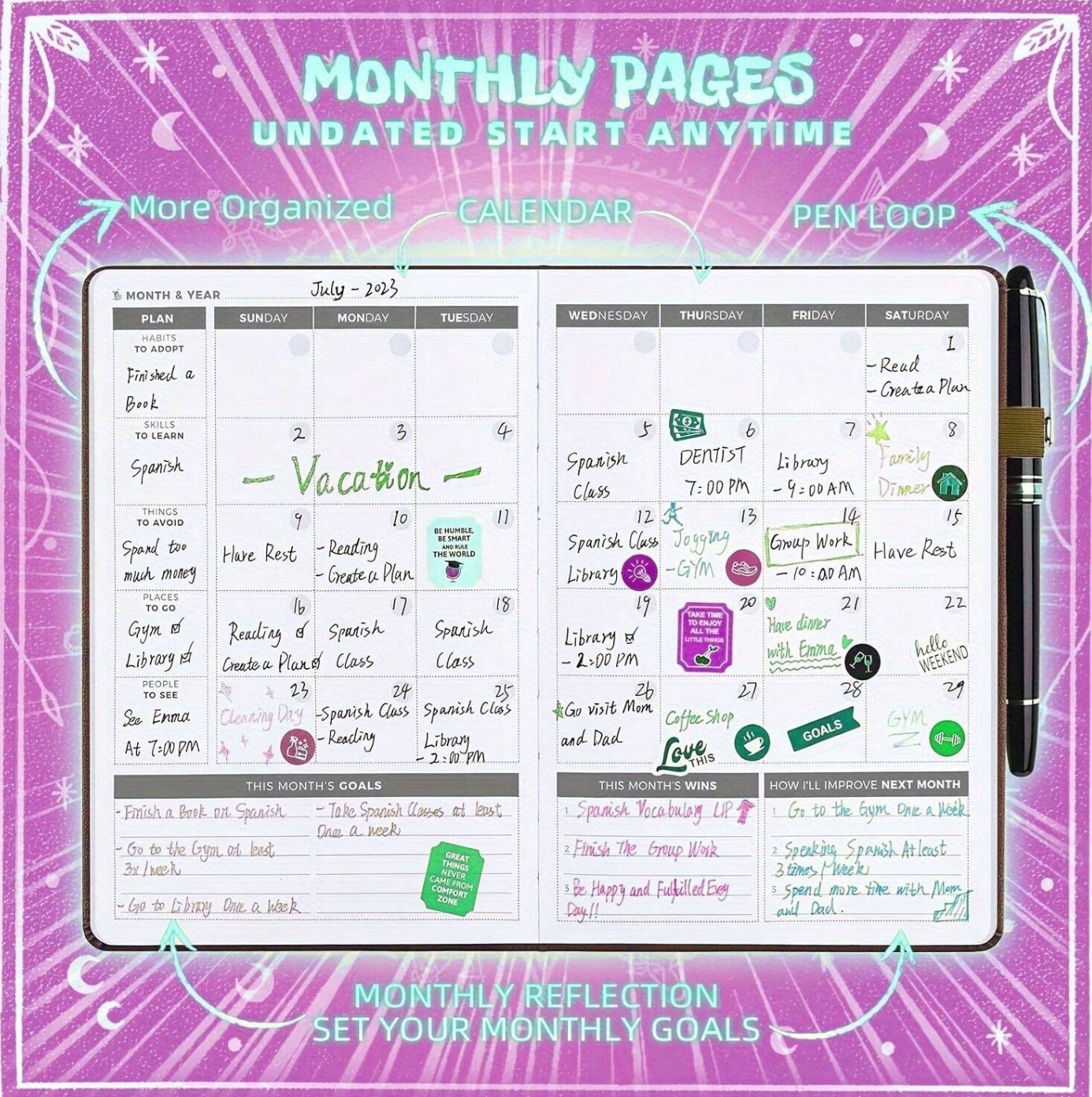 The Astral Ambitions Planner
