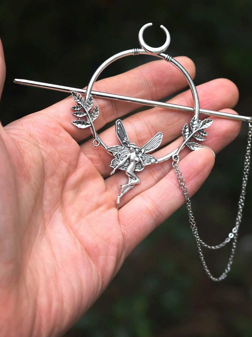 The Faerie’s Moon Pin
