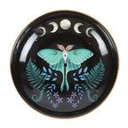Hera Luna Moth Ceramic Incense Holder Plate